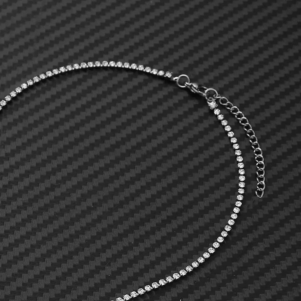 2mm/3mm/4mm Round Tennis Chain Necklace