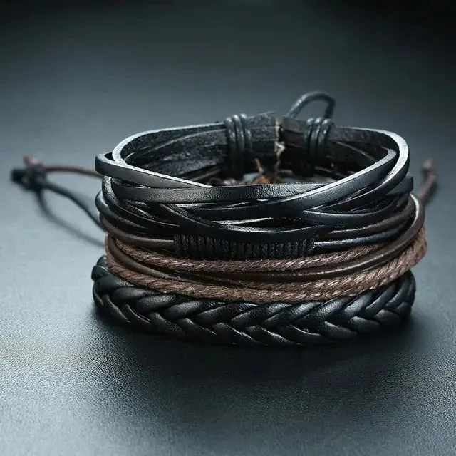 4PCS/ Set Braided Bracelets