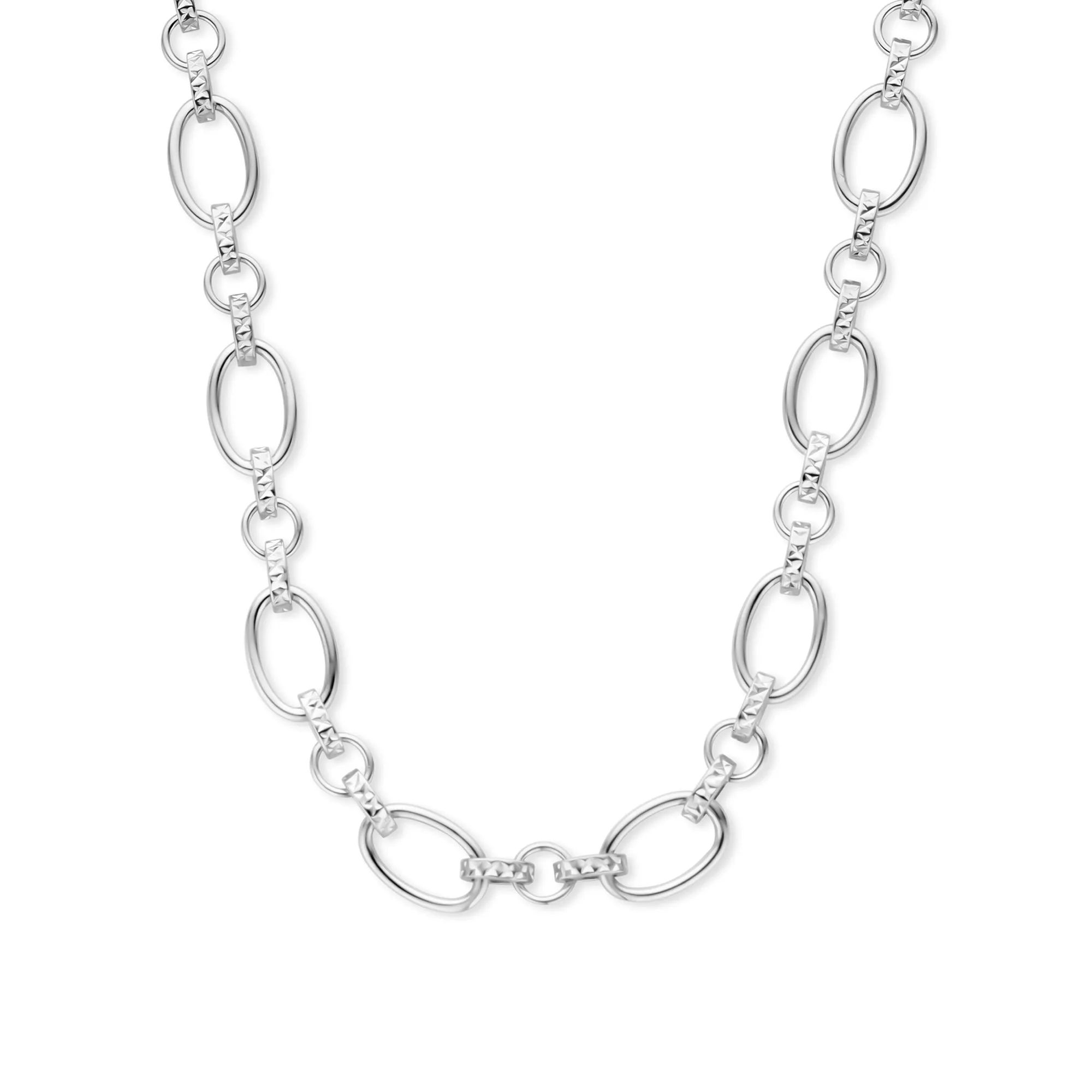 Bibbiena Poppi Clara te 925 sterling silver link necklace