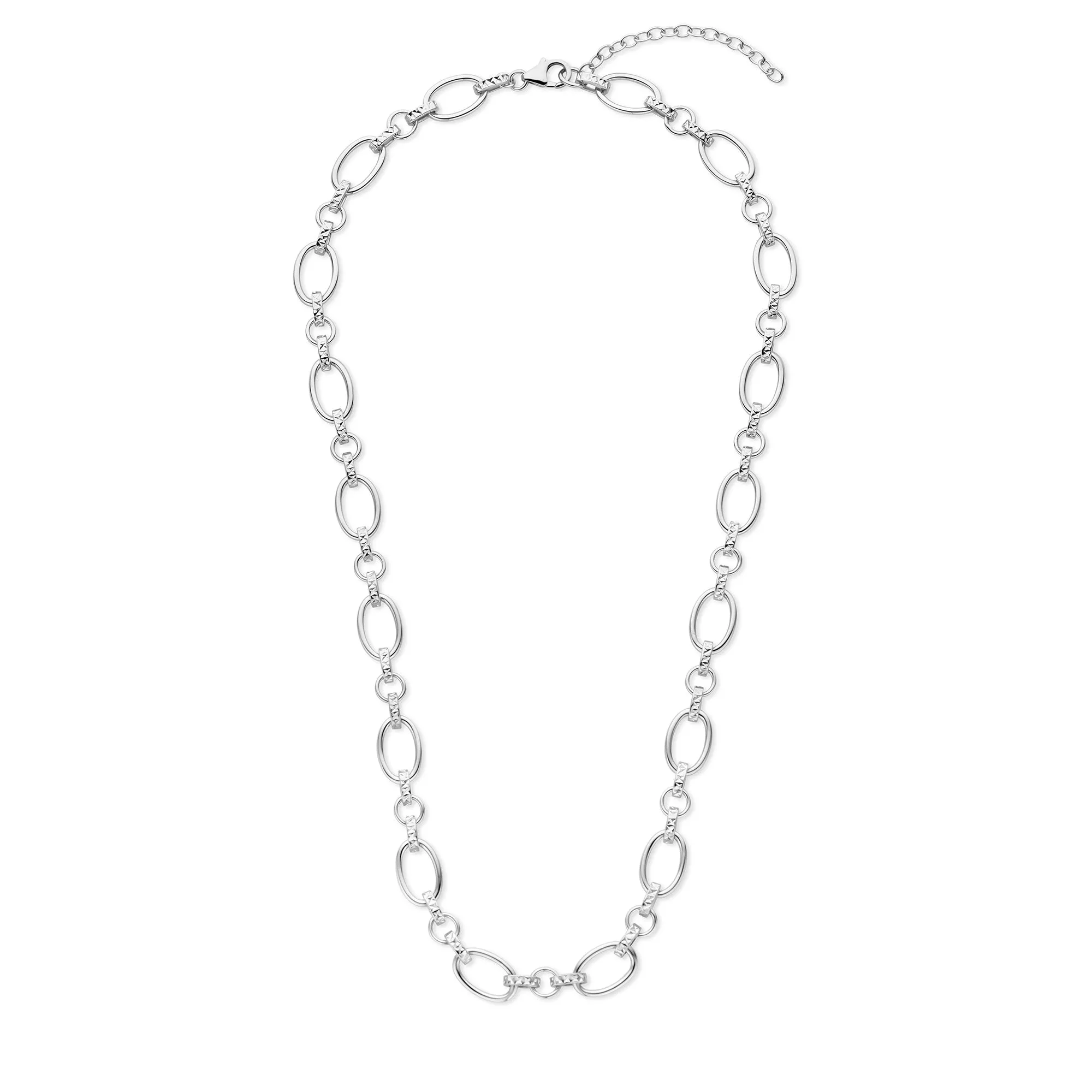 Bibbiena Poppi Clara te 925 sterling silver link necklace