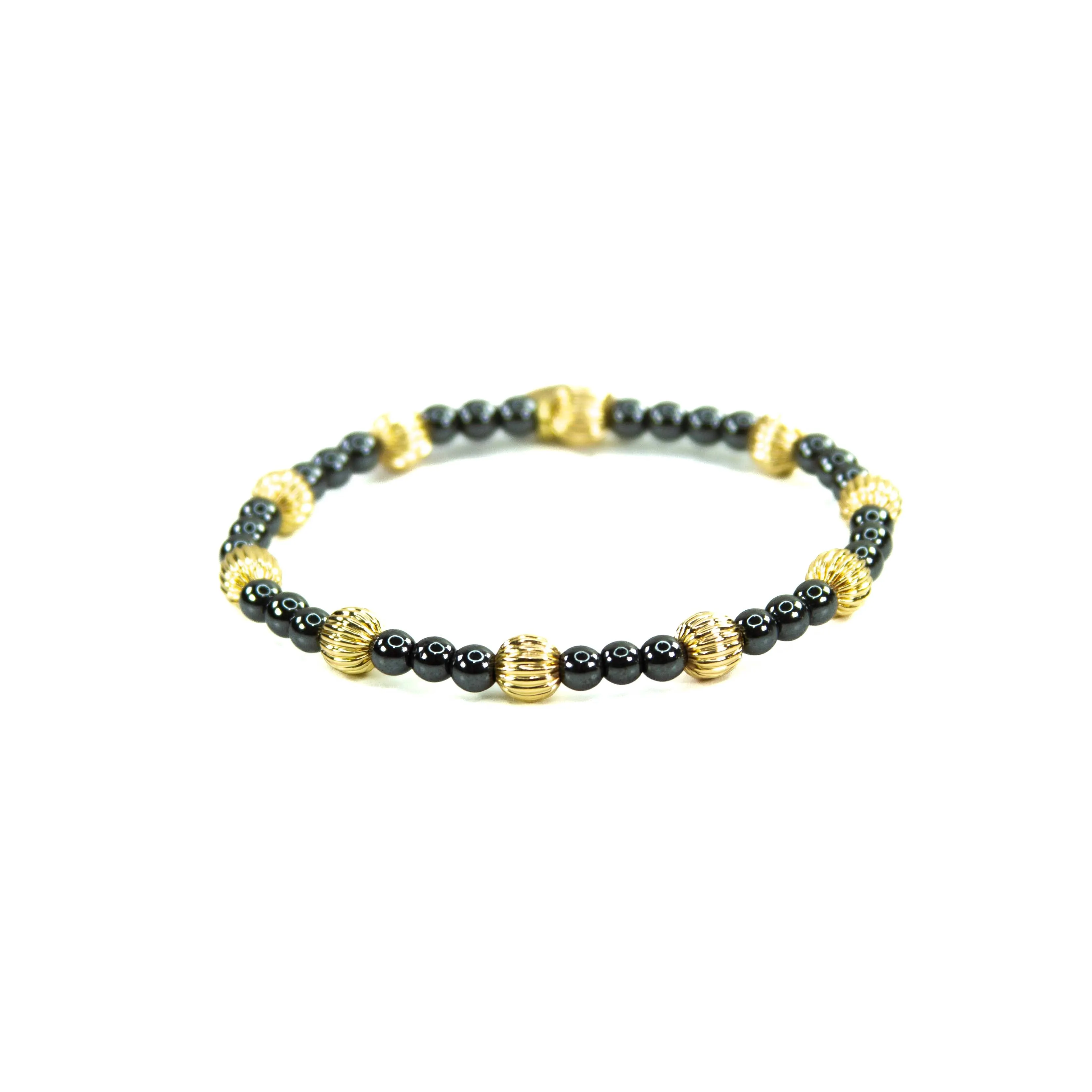 Black Mix Bead Bracelets