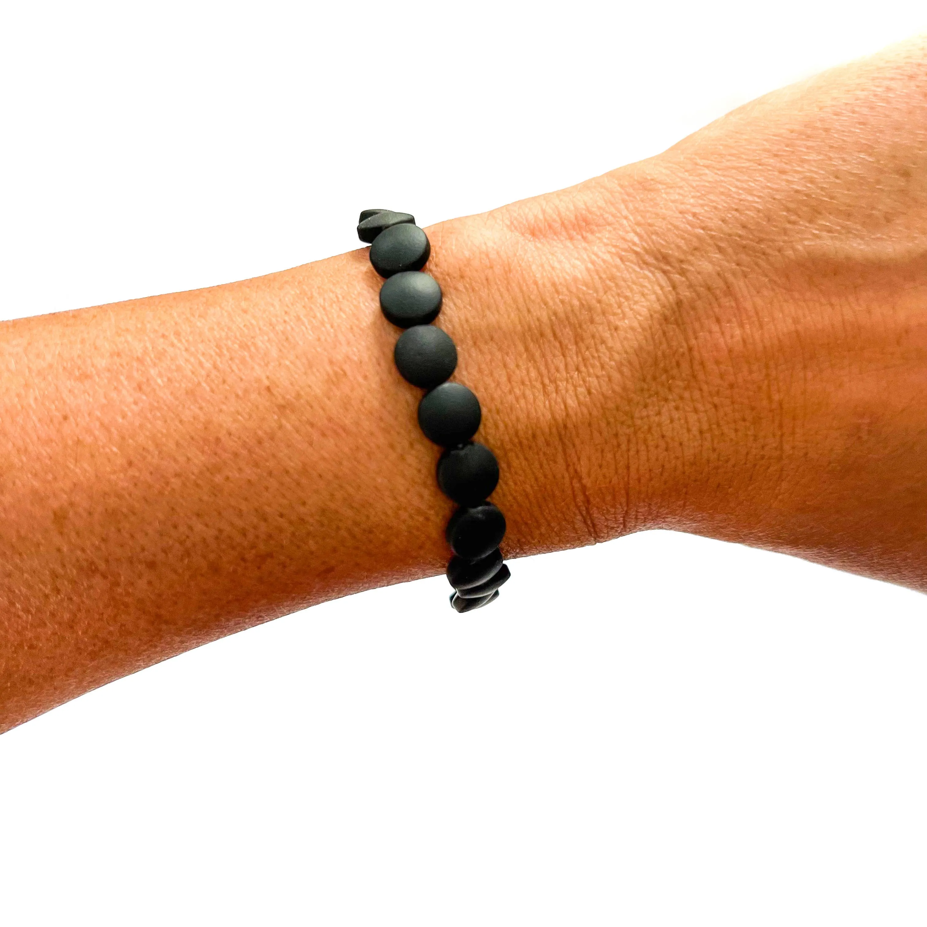 Black Mix Bead Bracelets