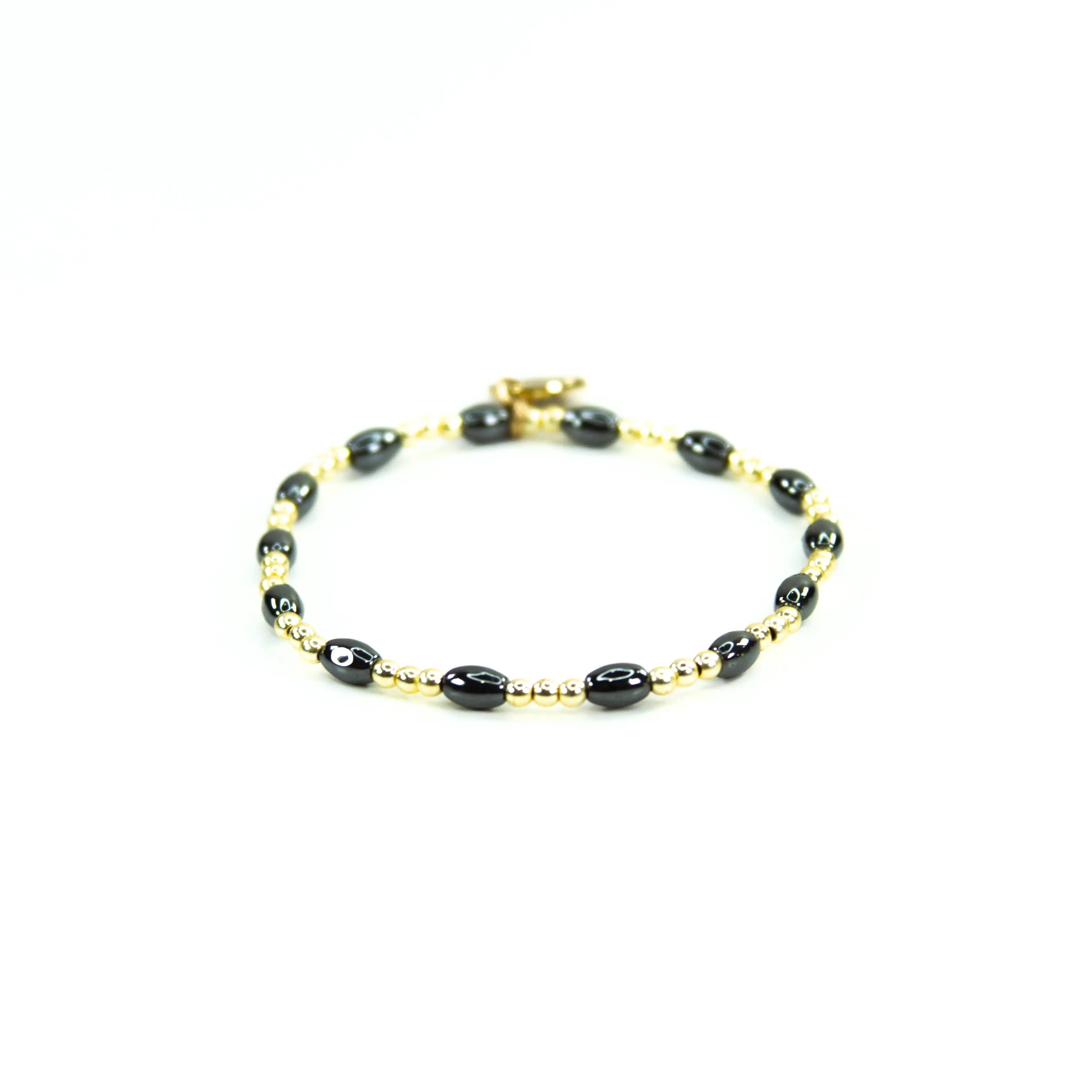 Black Mix Bead Bracelets