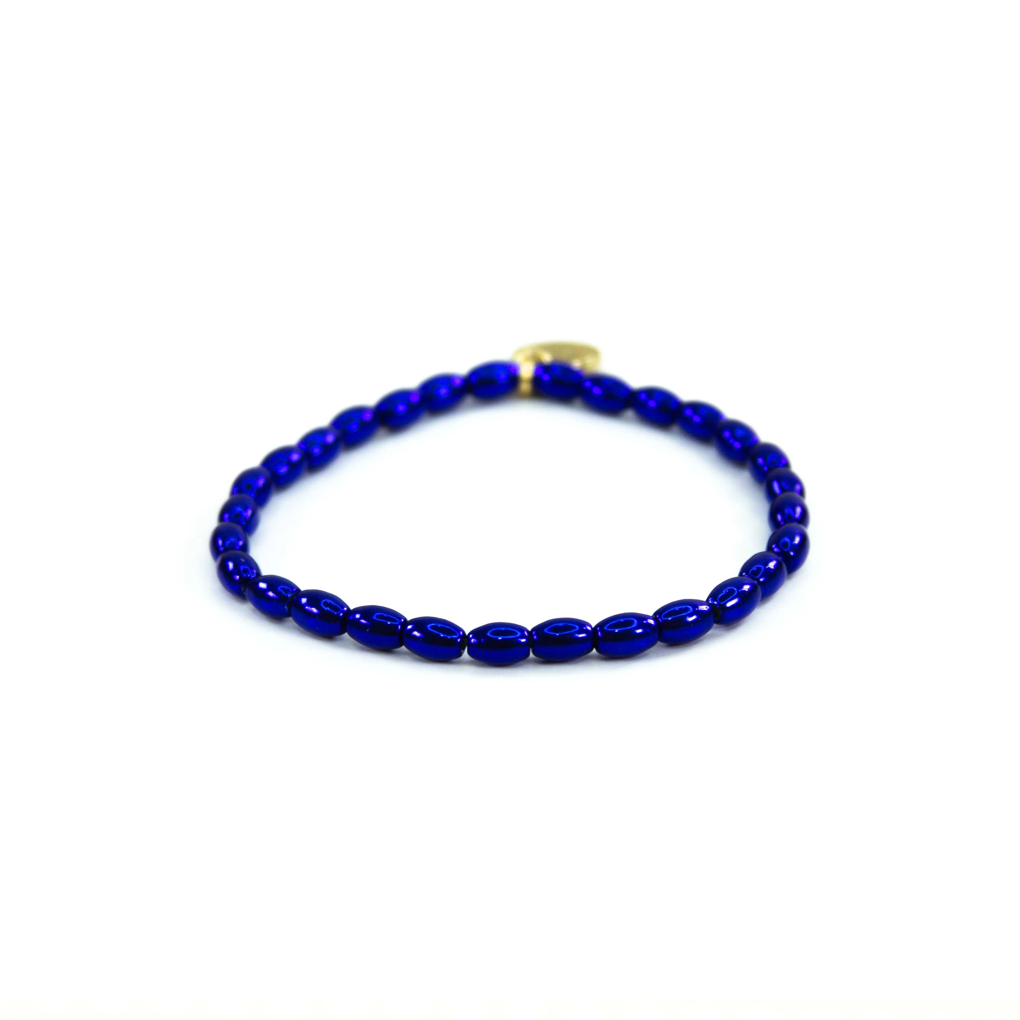 Blue Mix Bead Bracelets