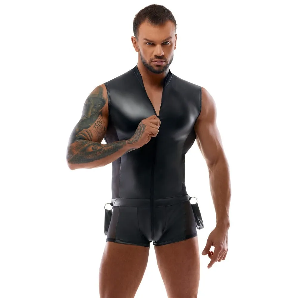 Body Jumpsuit With Restraints