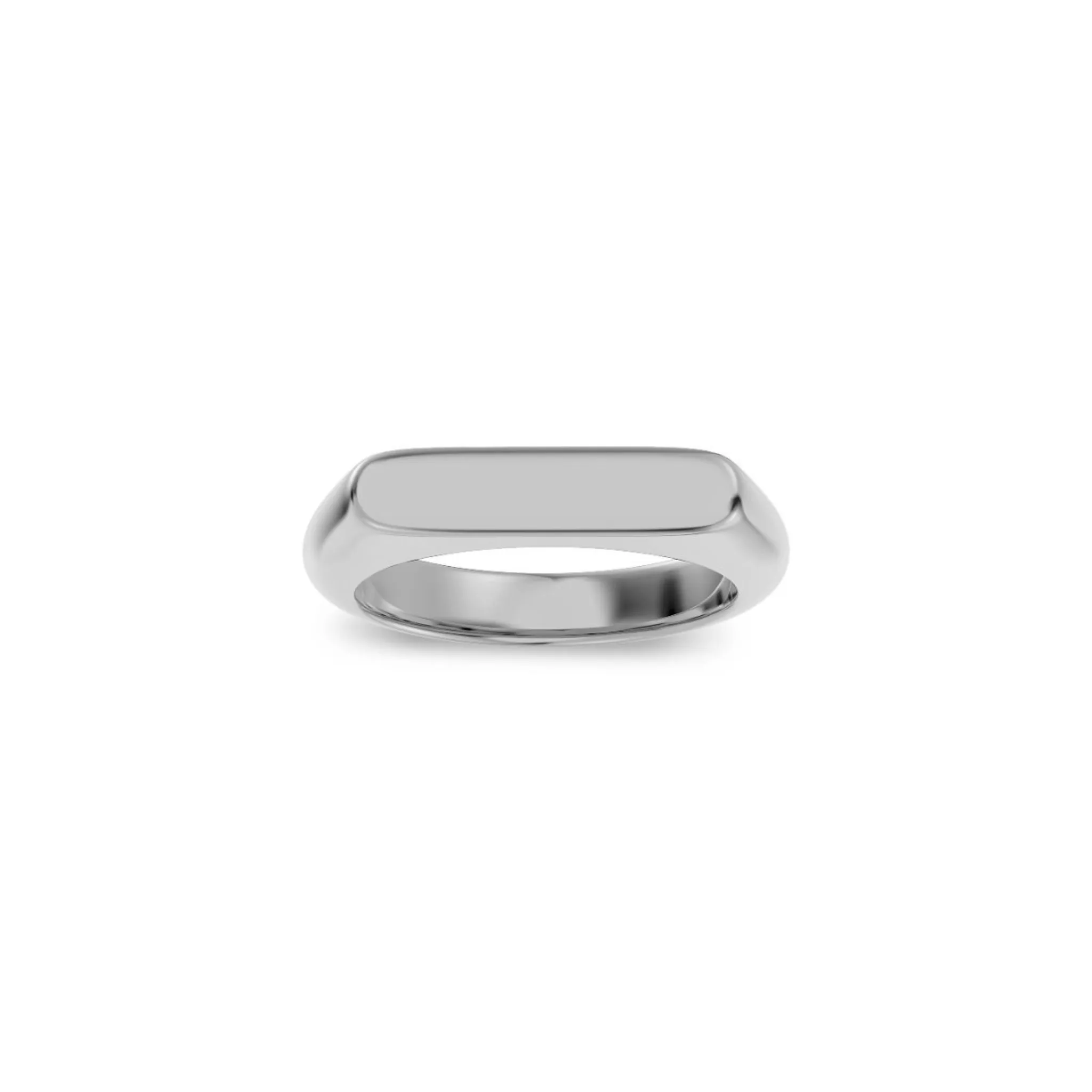 Charlie Signet Ring Steel