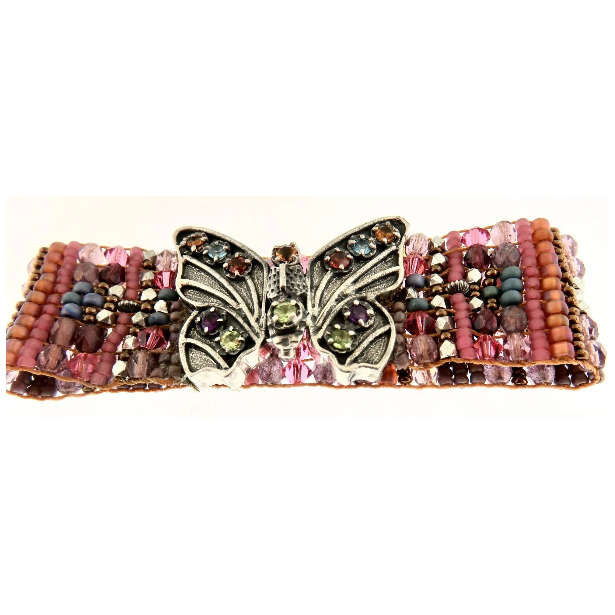 CHILI ROSE BLUSH MINI BUTTERFLY BRACELET