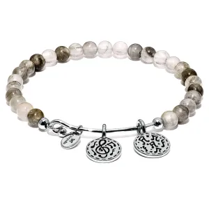 Chrysalis Silver Cloudy Quartz "Festival" Bracelet