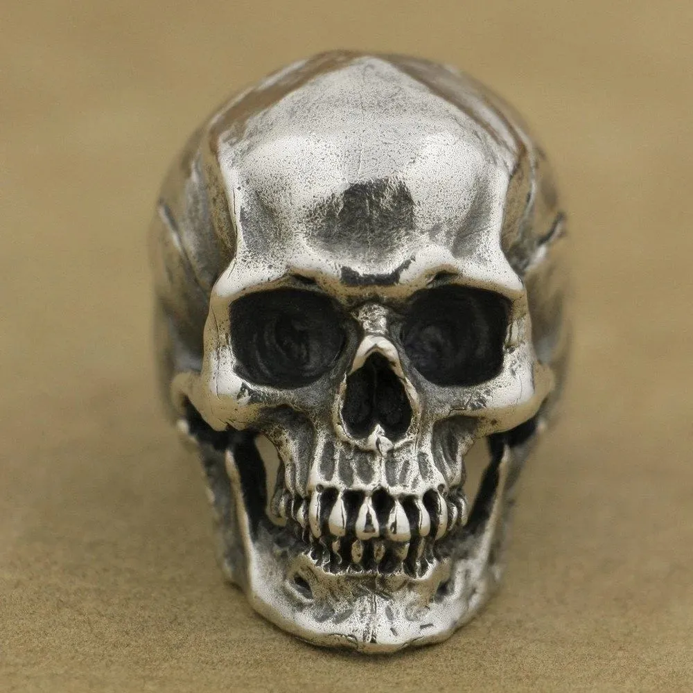 Classic Skeleton Men Rings Skull Red Eyes Accessories Creativity Punk Hip Hop Vintage Jewelry Halloween Gifts