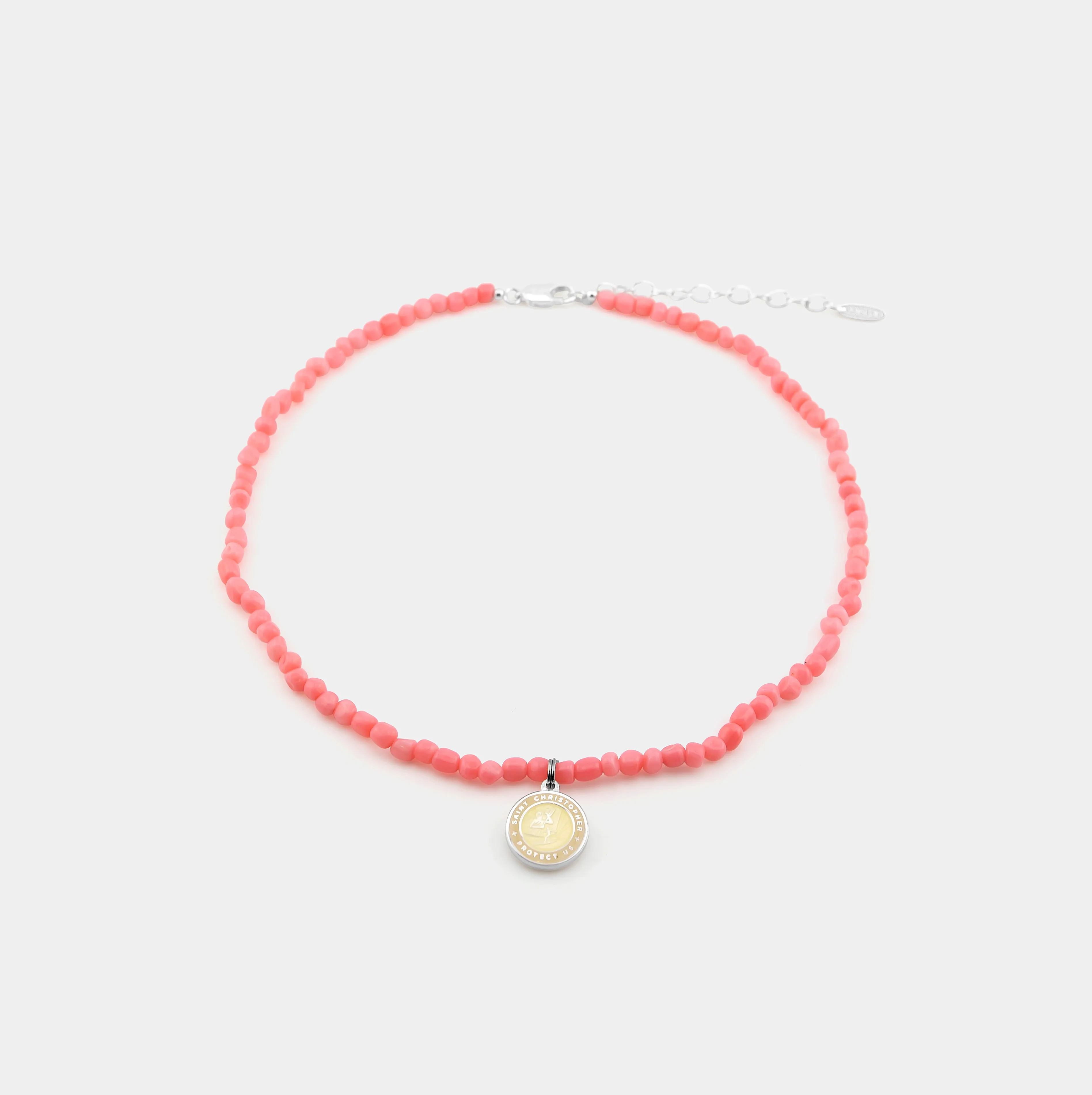 Coral Bead Choker