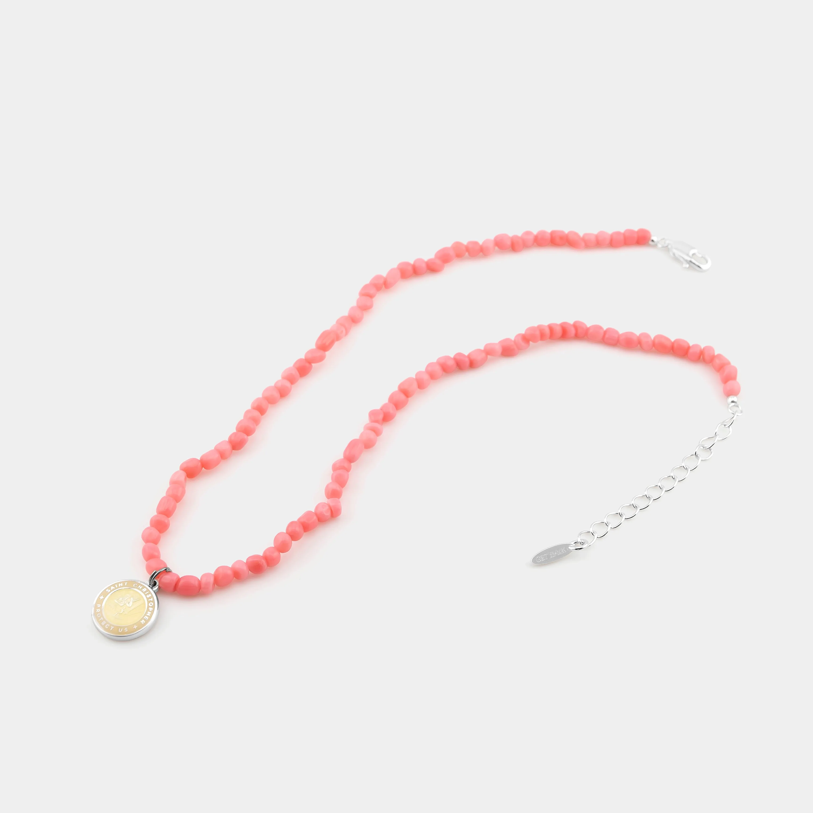 Coral Bead Choker