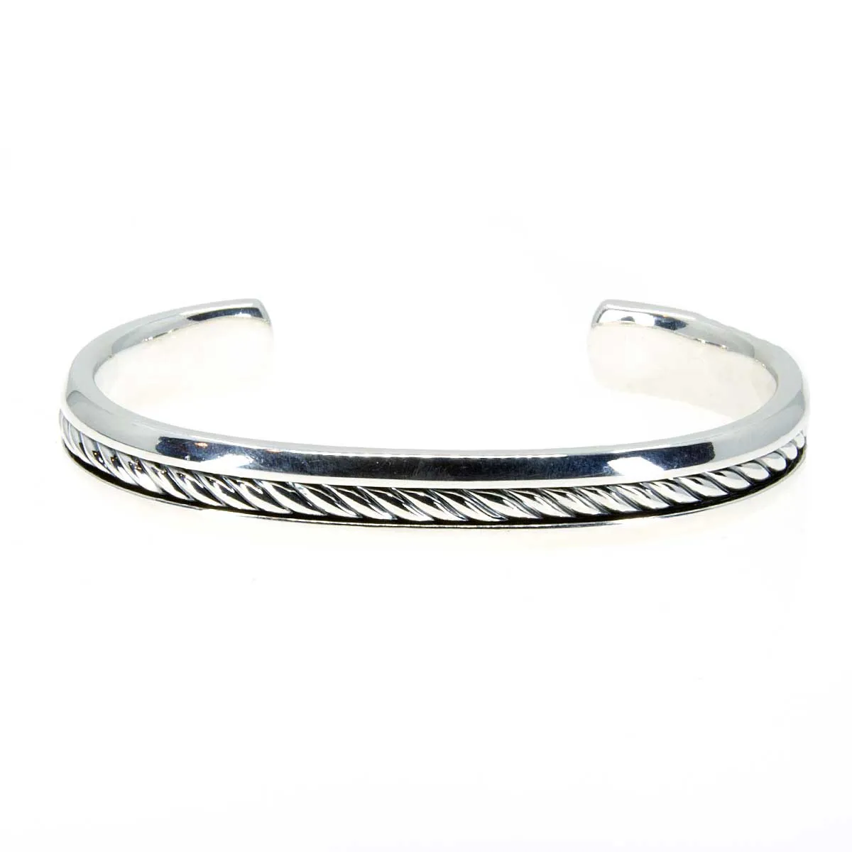 David Yurman Cable Inset Cuff Bracelet