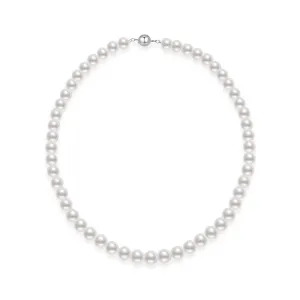 Elegent White Freshwater Pearl Necklace WN00094