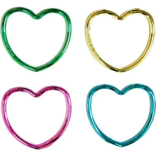 Favor - Shiny Heart Bracelets (12 Count)