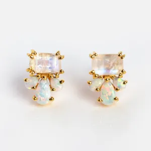 Gemstone Empress Stud Earrings