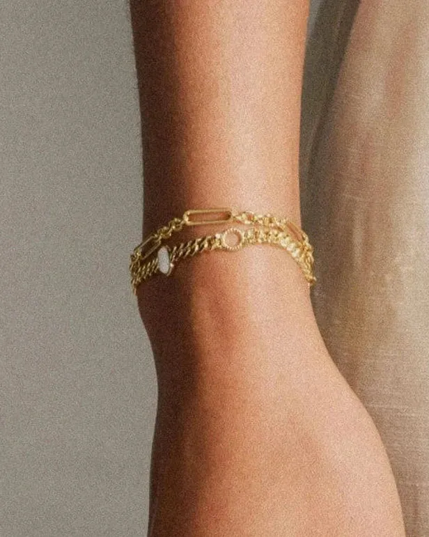 Gilded Link Bracelet