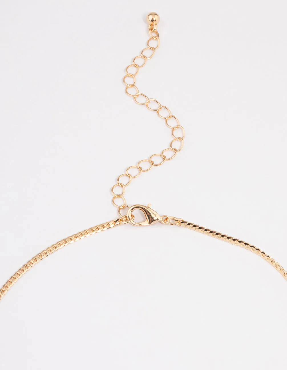 Gold Classic Wheat Chain Necklace