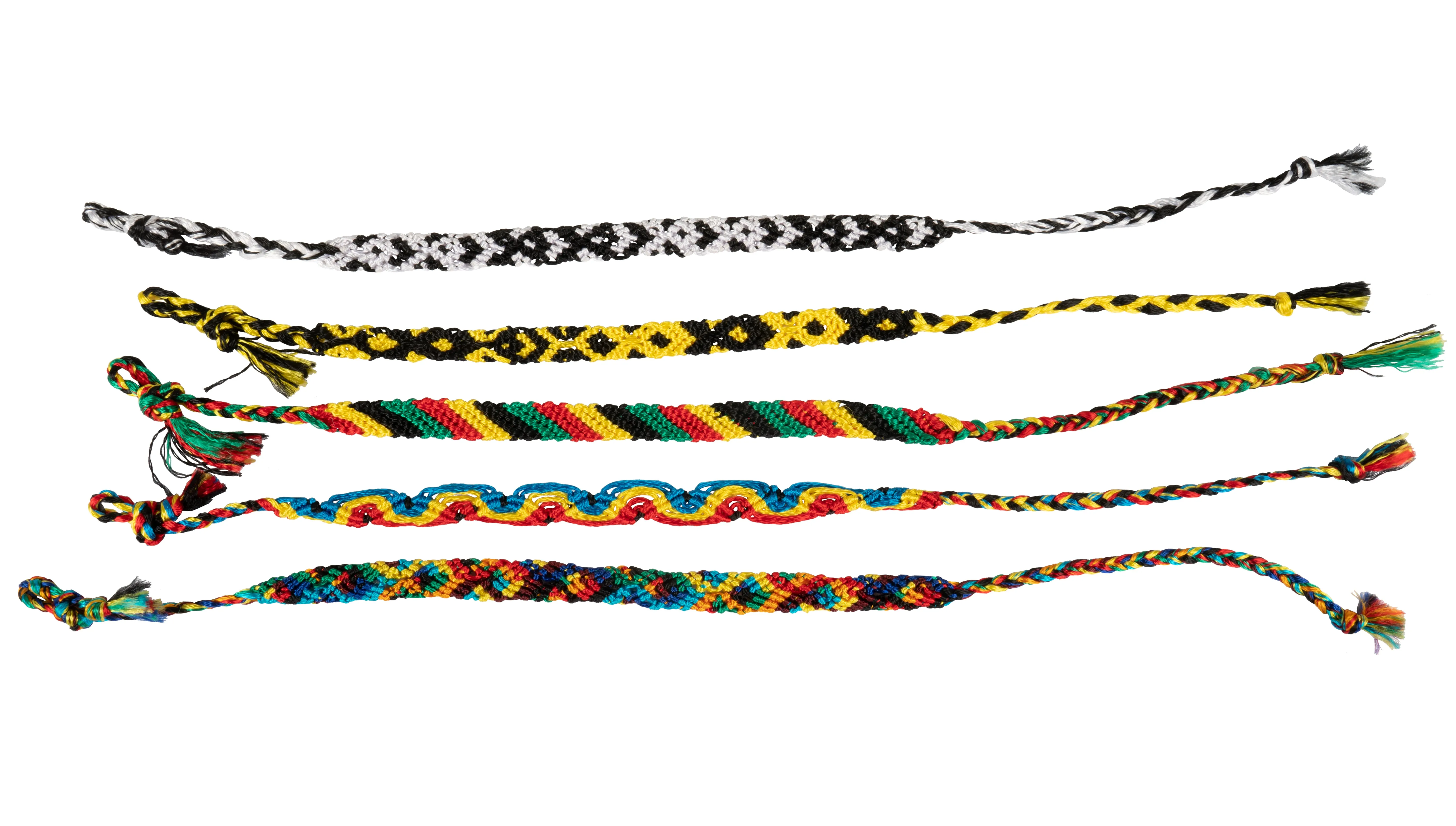 Handmade Friendship Bracelets - Vibrant Fabric Bracelets for Celebrating Friendship