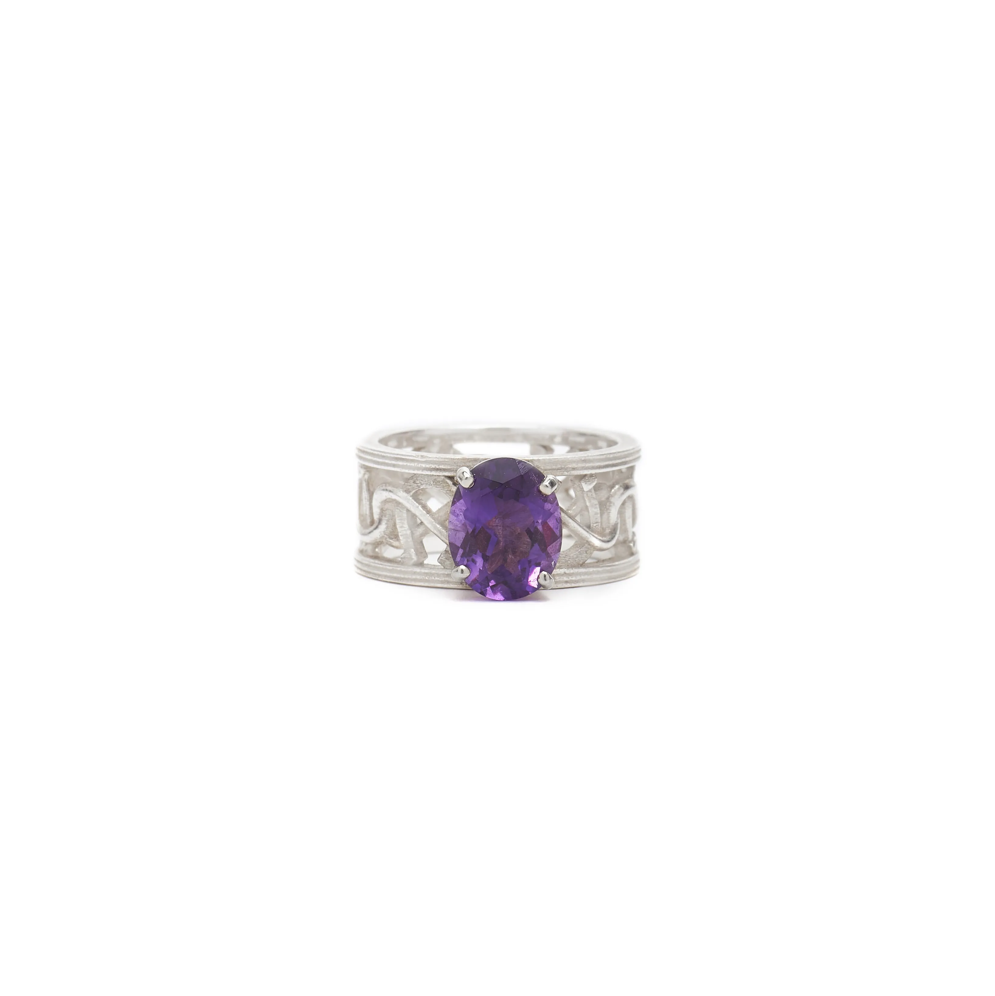 Infinite Luck Amethyst Ring