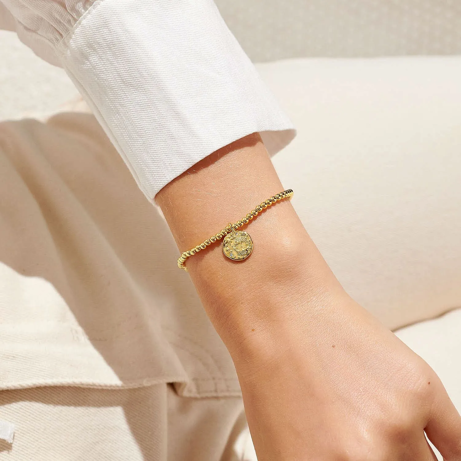 Joma Jewellery Gold Star Sign A Little 'Pisces' Bracelet