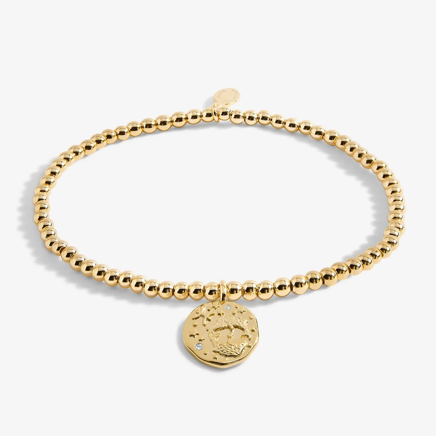 Joma Jewellery Gold Star Sign A Little 'Pisces' Bracelet