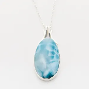 Larimar Oval Pendant Segovia