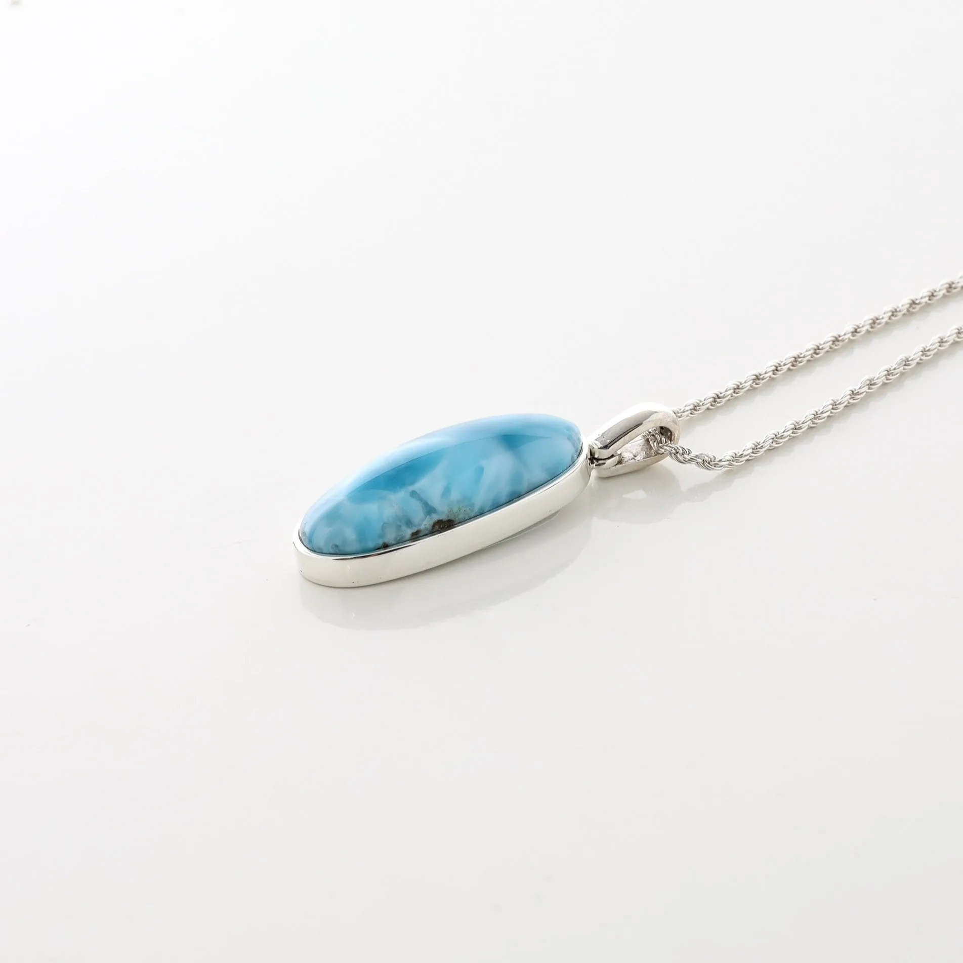 Larimar Pendant Mae