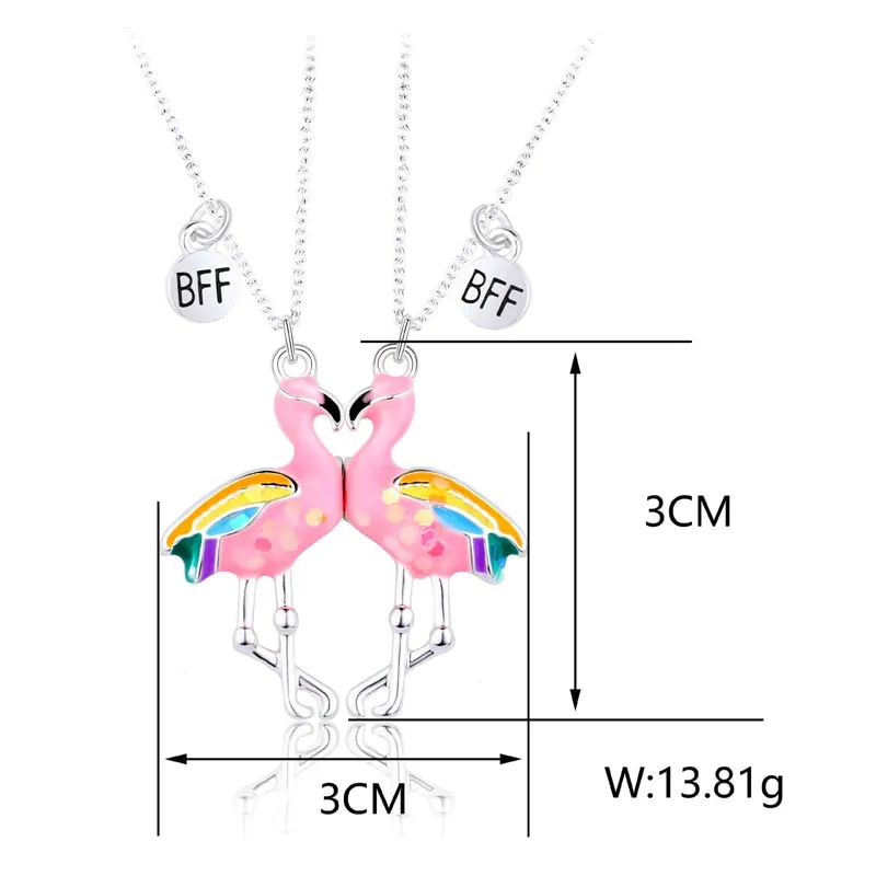 Magnetic Lovely Couples Pendant Necklace