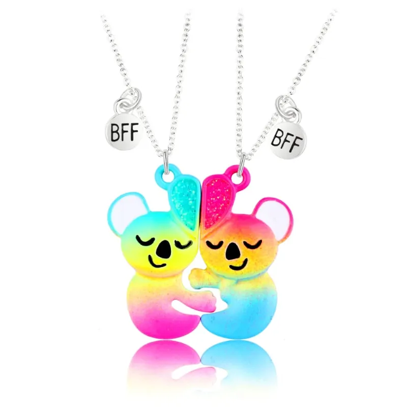 Magnetic Lovely Couples Pendant Necklace