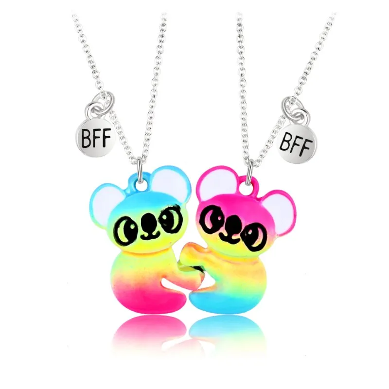 Magnetic Lovely Couples Pendant Necklace