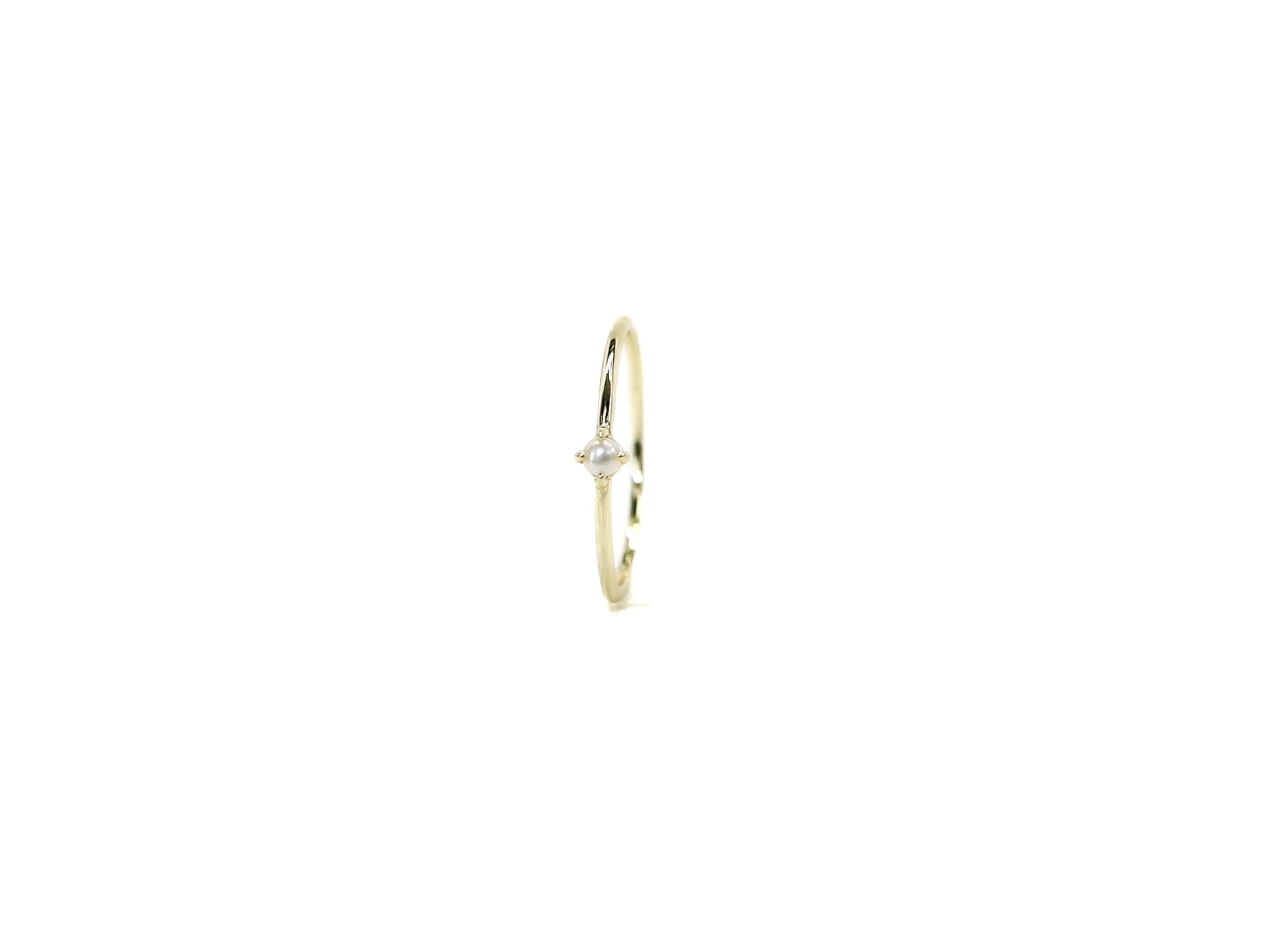 Pearl Vermeil Ring