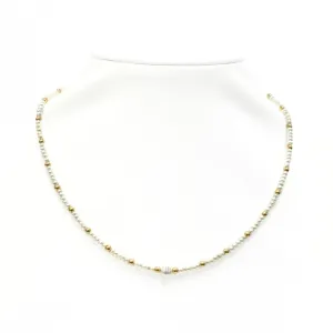 "ARIA" Gold Filled and FWP ball beaded Choker