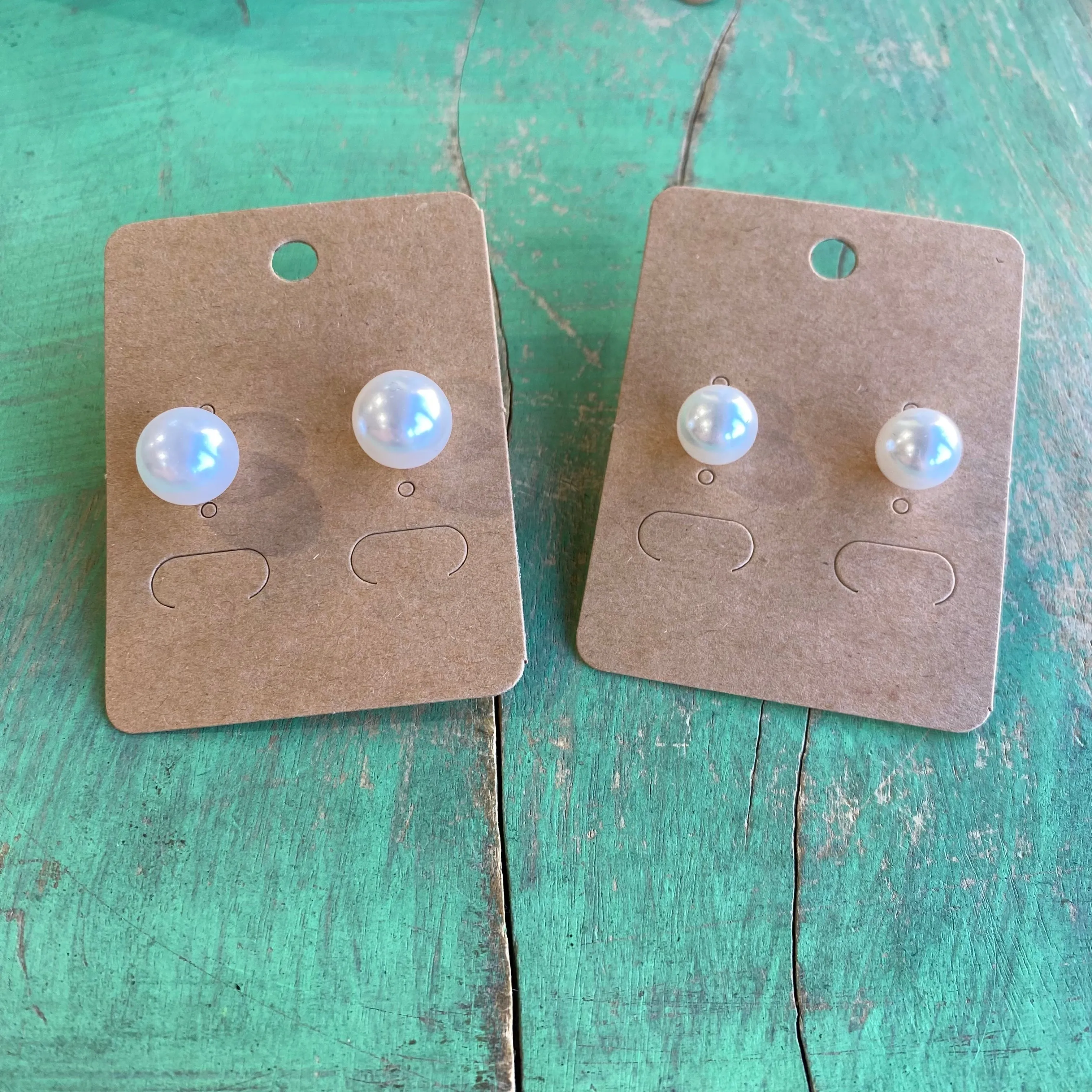 Simple Pearl Studs