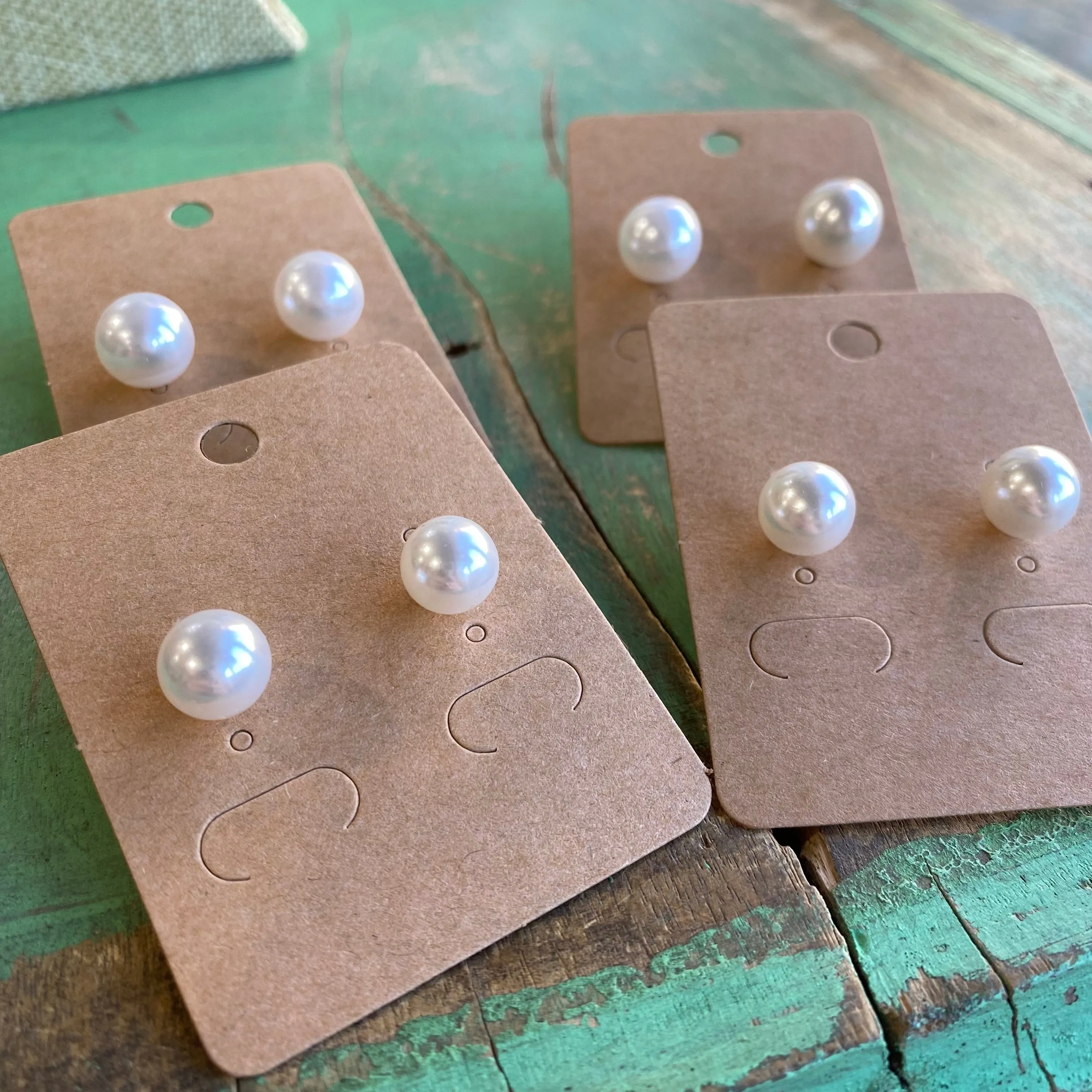 Simple Pearl Studs