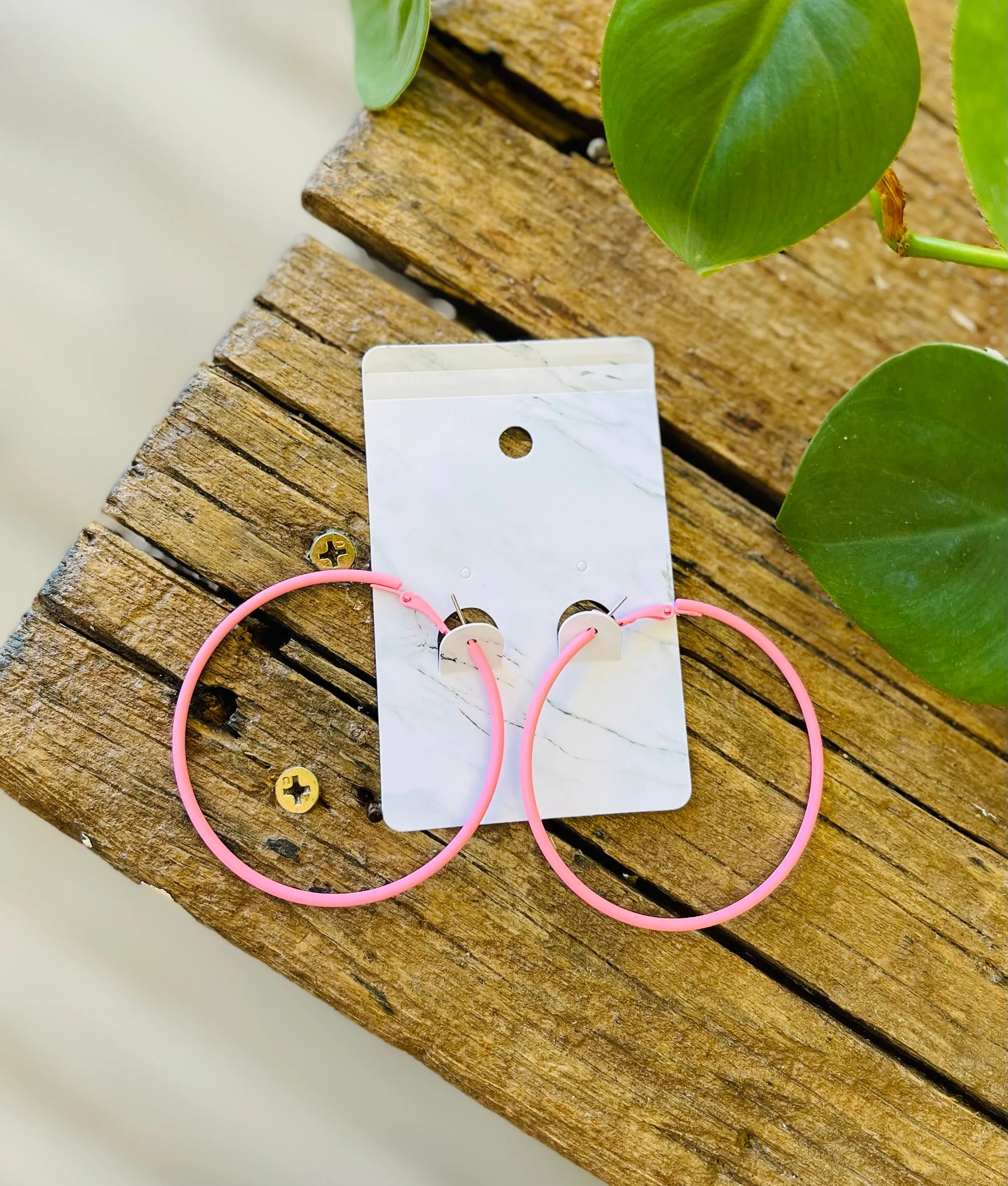 Skinny Hoop Earrings   9 Colors