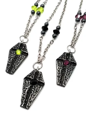 Small Coffin Necklace