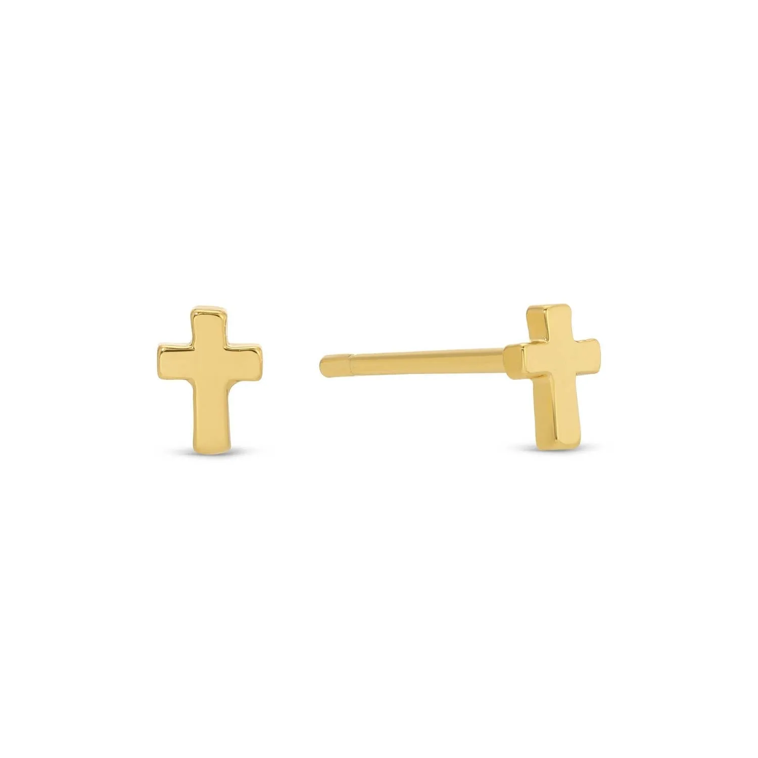 Small Cross Studs